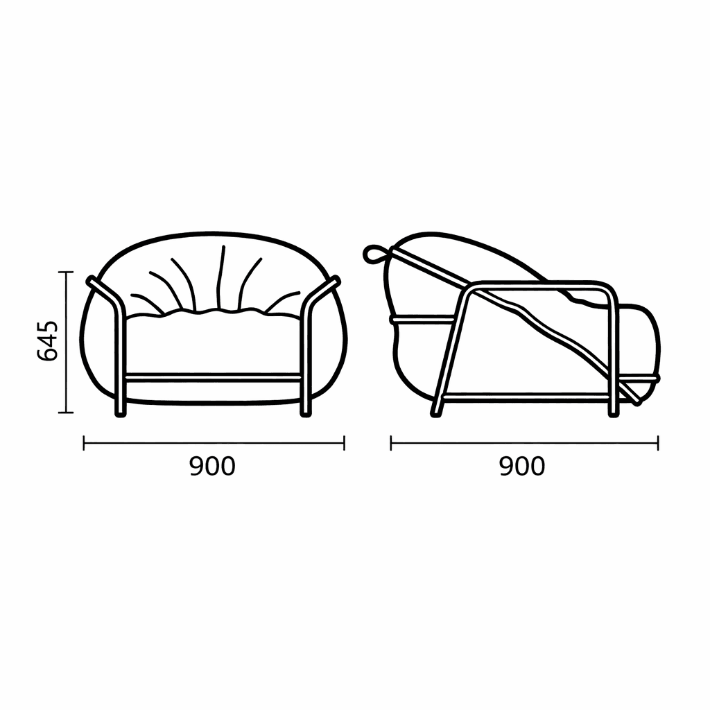 Кресло дизайнерское UNO Грин превью 2
